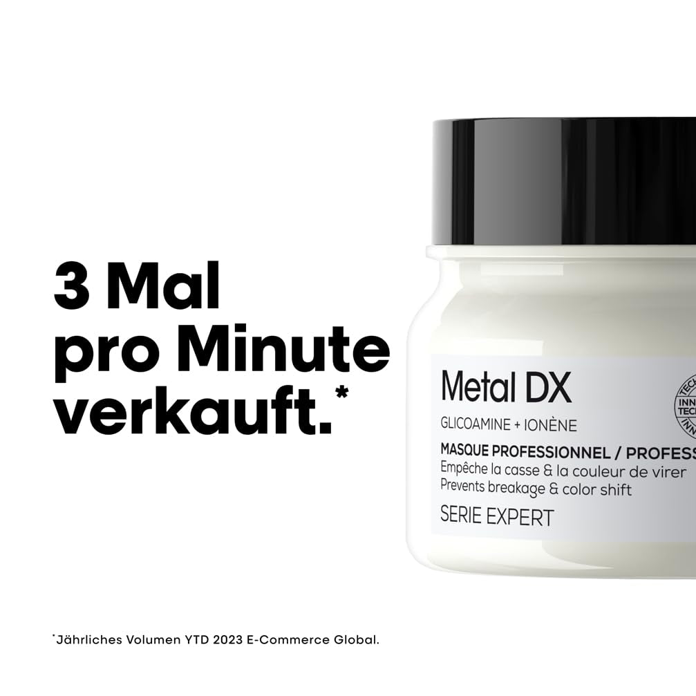L'Oréal Professionnel Pentru păr vopsit, Culori și strălucire radiante, Gama Expert, Metal DX Masca de par Naty Shop