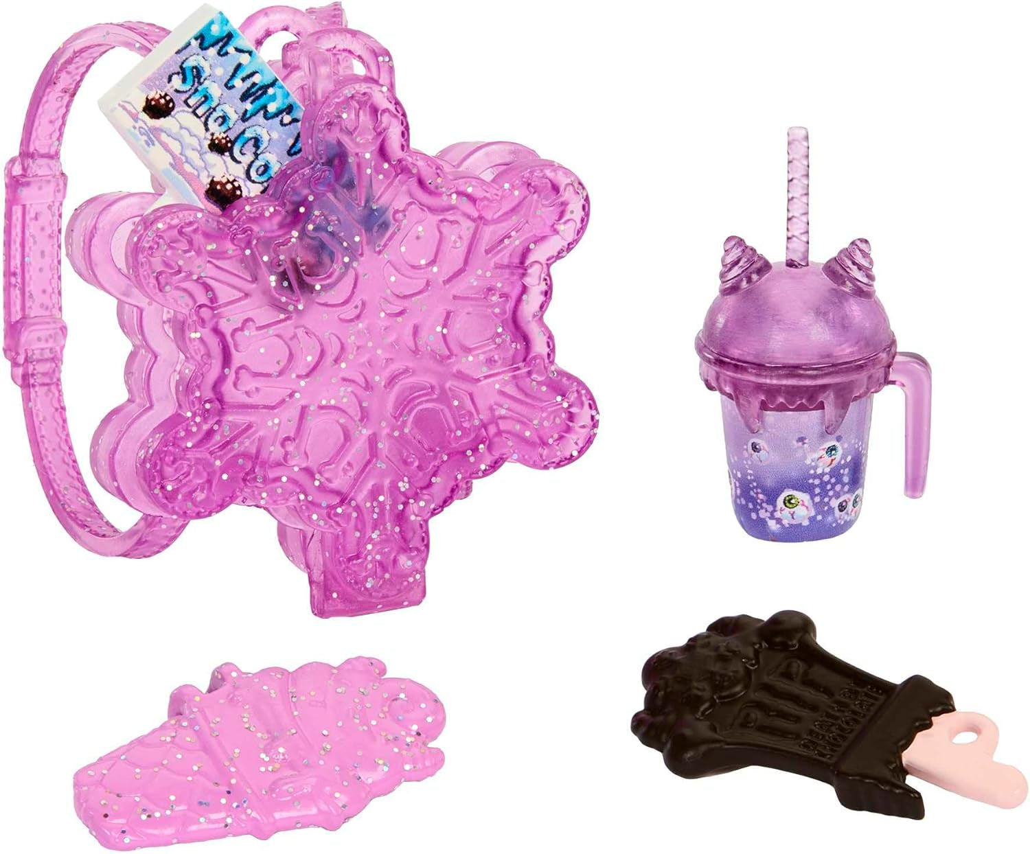 Monster High Abbey Bominable Yeti with Mammoth Pet and Accessories - Spook-tastic Snowflake Look for Kids 4+, HNF64 Naty Shop Dolls