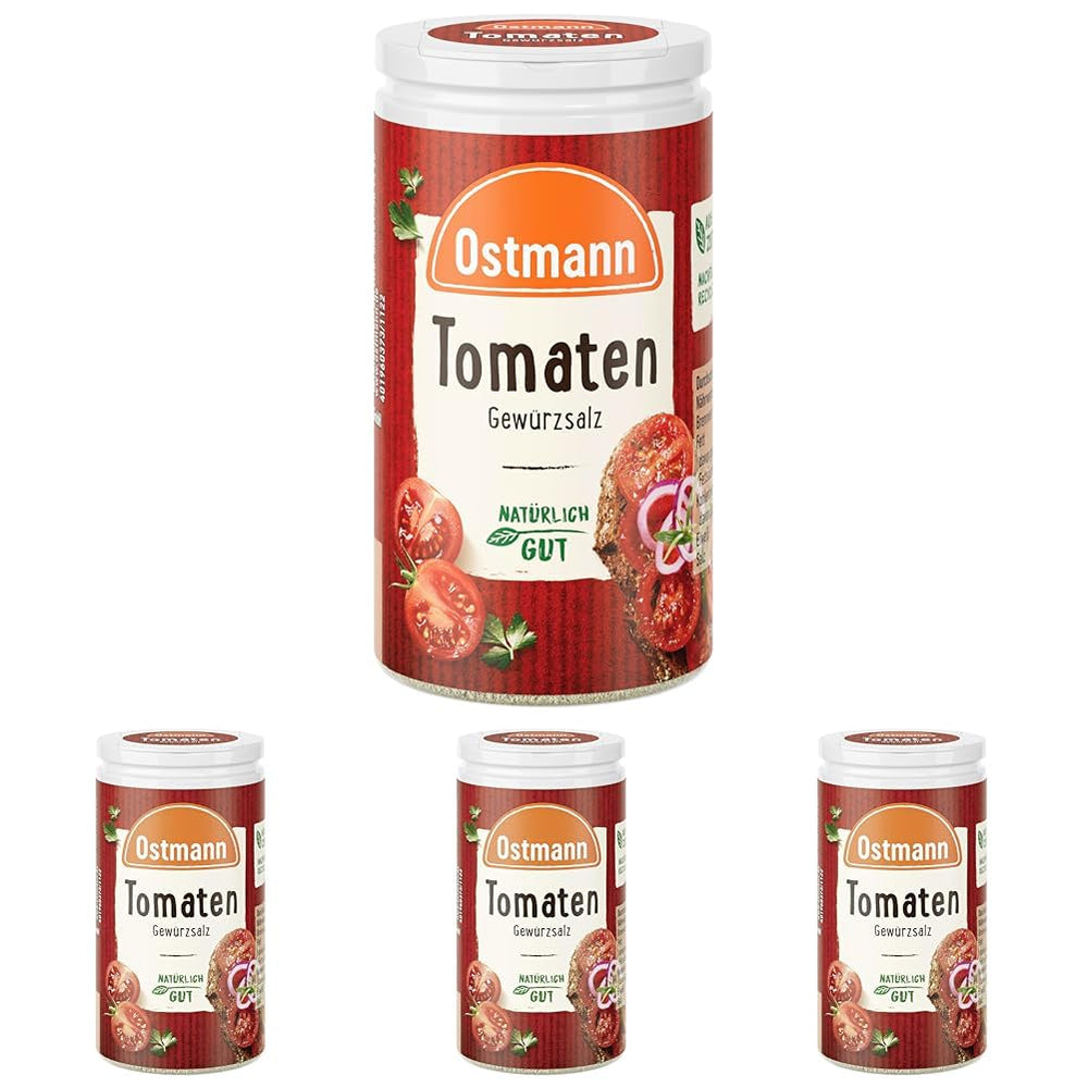 Ostmann Gewürze - Tomato Gewürzsalz | Perfect for seasoning tomato salad and bruschetta 60 g in Der Streudose