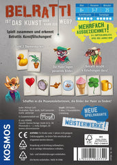 KOSMOS 683320 Belratti, Is this art or can this be the way? Card Game, Cooperative Picture Matching Game, 3 to 7 Players Ages 8 and Up