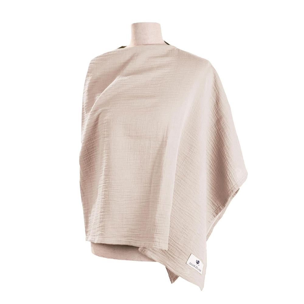 Julius Zöllner nursing blouse made of 100% cotton muslin, OEKO-TEX STANDARD 100, Made in Germany Accessories Food and Breastfeeding Bebe Naty Shop Sand