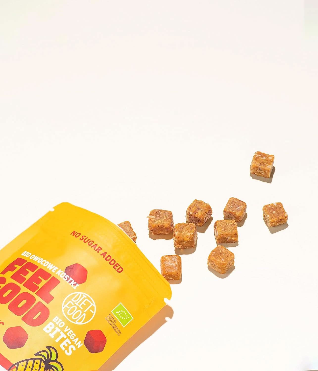 Organic fruit cubes, 100% fruit, 120 grams Naty Shop dehydrated products