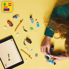 LEGO NINJAGO Zane's Action Mech - Ninja toy with 3 minifigures for role-playing - Small set to build and play for children - Gift idea for boys and girls from 6 years 71827 Building sets Besuche den LEGO-Store