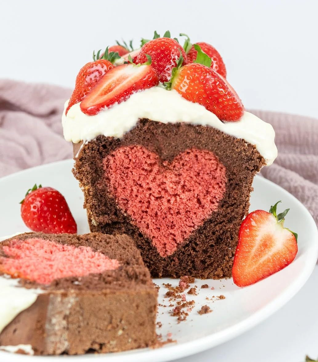 RUF Marmorkuchen, Backmischung Für Einen Kuchen Mit Marmormuster, Hellerteig Mit Kakaomischung, Extra Saftig Und Locker, Vegan Variantes Möglich Naty Shop