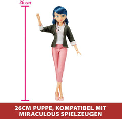Bandai - Miraculous Ladybug - Dress up doll 26 cm with two outfits - Ladybug - P50355 Dolls Naty Shop