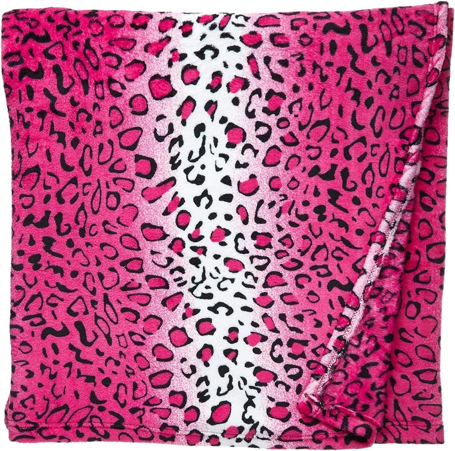 Home Must Haves Queen/King Zebra Giraffe Safari Animal Print All Season Super Soft Warm Couch Throw Blanket Bed Size Pink Polyester Pink Leopard Quilts & Quilts Naty Shop