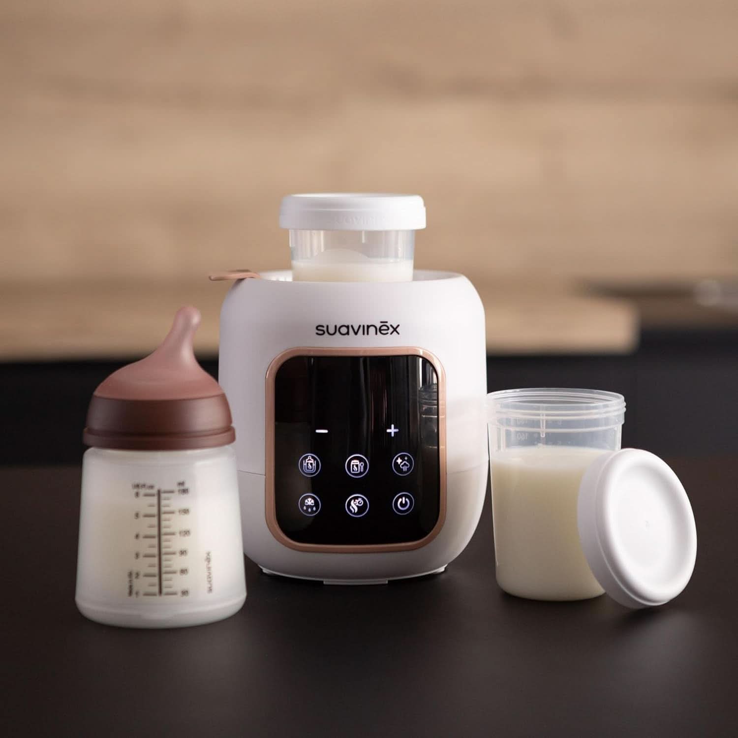 Cutii de depozitare alimente, Suavinex, 10 bucăți Accesorii Hrana si Alaptare Bebe Naty Shop