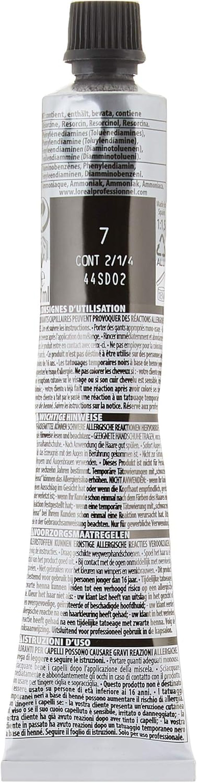 L'Oréal Professionnel Majirel 7 blond mediu, 50 ml Vopsea pentru par Naty Shop