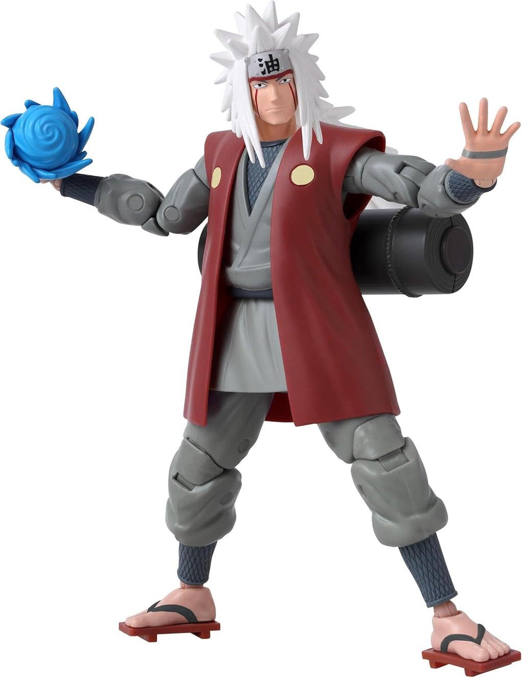 Bandai - Anime Heroes - Naruto Shippuden - Anime Hero Figures 17 Cm - Kakashi Hatake - Licență oficială - Figura articulată Kakashi - 36903 Action figures Naty Shop Jiraiya