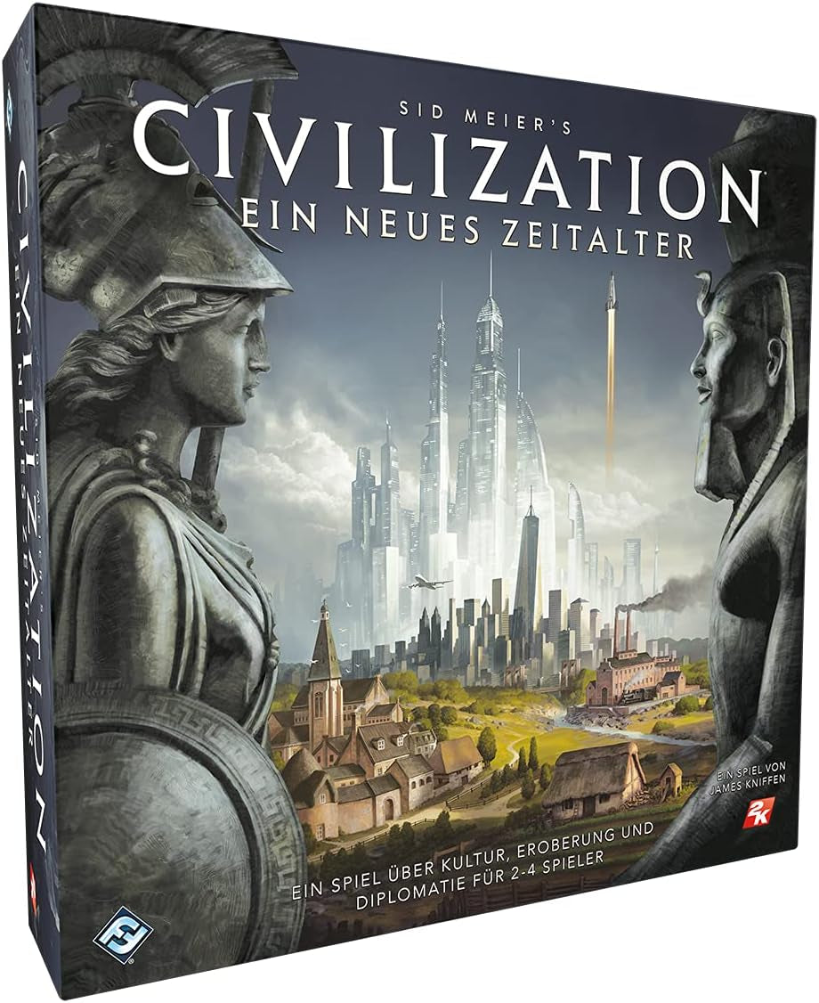 Fantasy Flight Games, Civilization: A New Age, Core Game, Expert Game, Board Game, 2-4 Players, Ages 14+, 120+ minutes, German