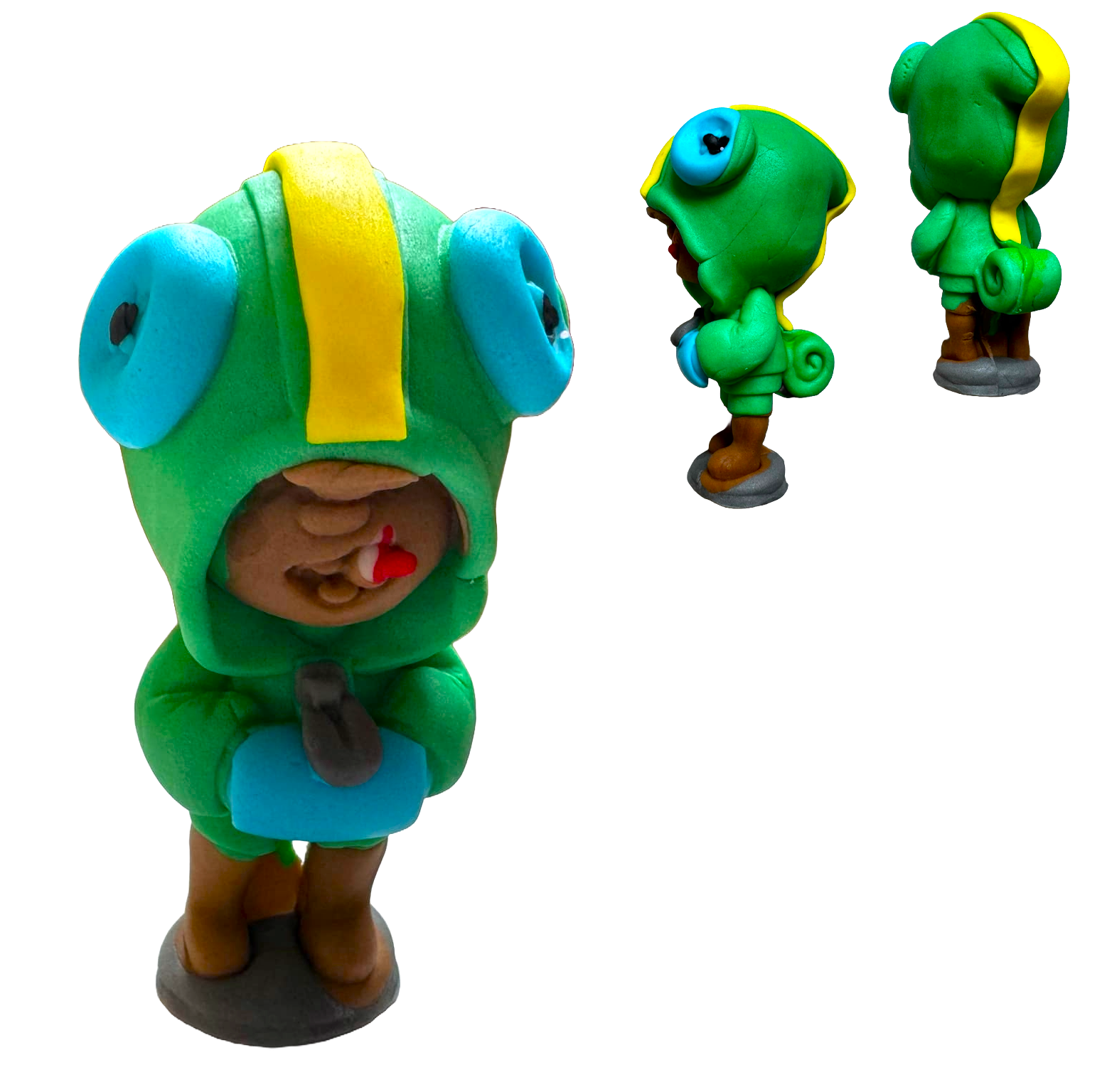 Decoratiune comestibila din zahar, Brawl Stars Decoratiuni din Pasta de Zahar Nati Shop