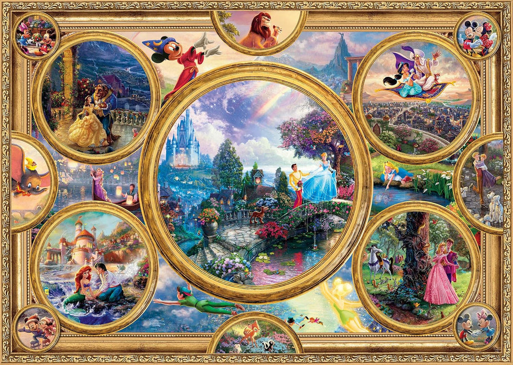 Schmidt Spiele 59607 Thomas Kinkade, Colecția Disney Dreams, puzzle jigsaw 2000 piese Puzzle Naty Shop
