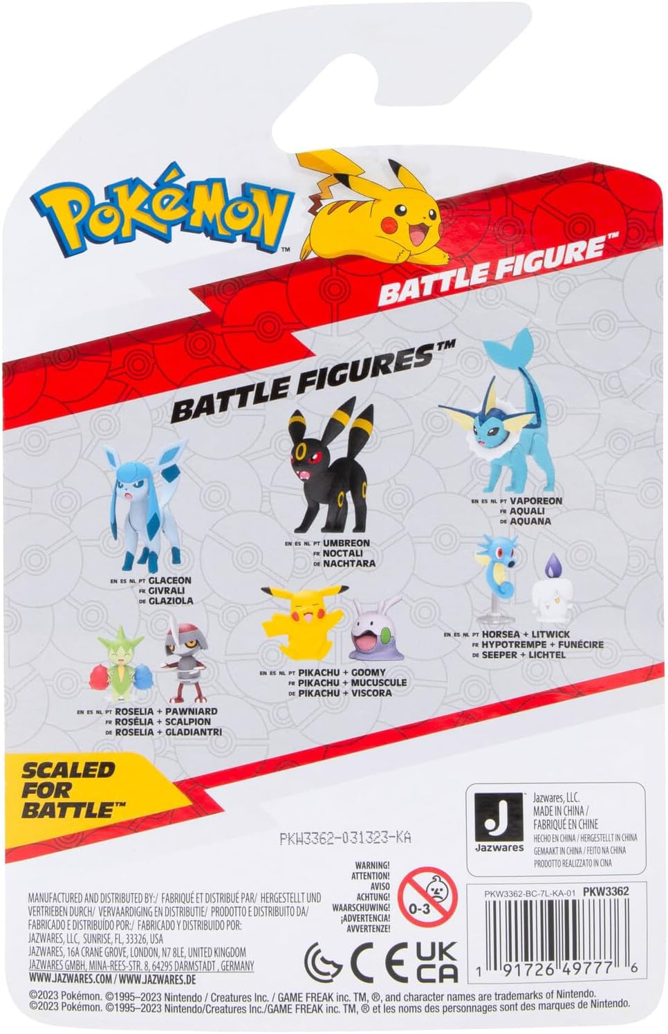 Pokemon Battle Figure Pack (Glaceon) W15 Action figures Naty Shop