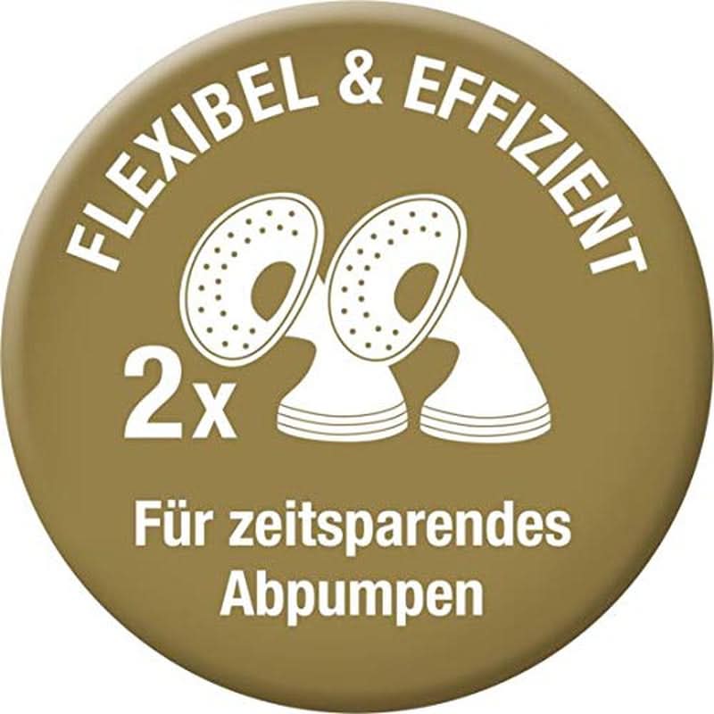 NUK Nature Sense Double Electric Breast Pump | With battery, LCD display 2X containers for breast milk of 150 ml Accessories Food and Breastfeeding Bebe Naty Shop