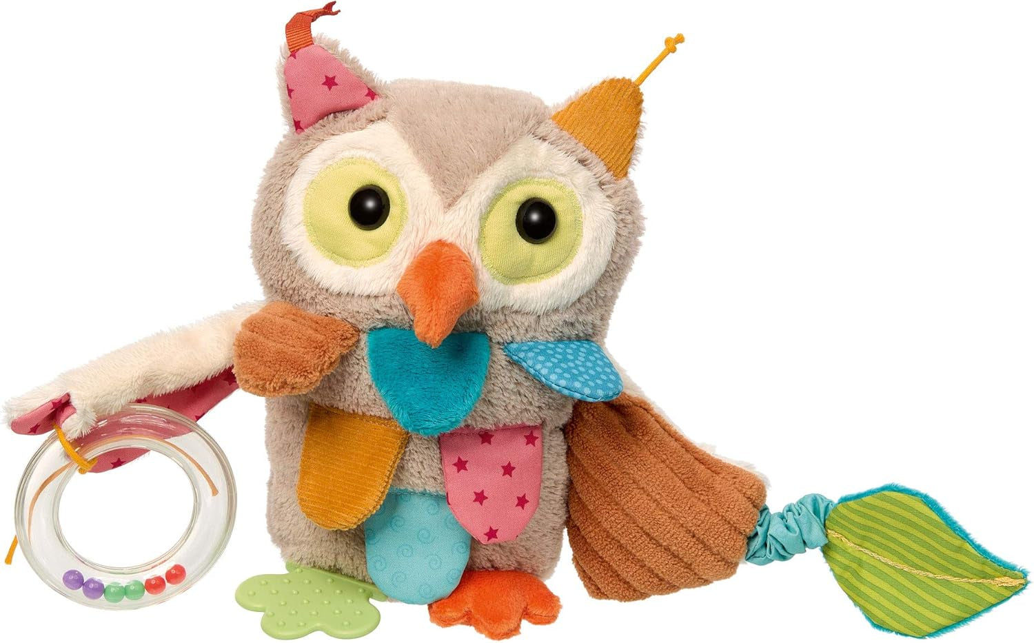 SIGIKID 40104 Pești activi Baby Activity PlayQ Jucărie pentru copii fete și băieți recomandată de la 3 luni multicolor Jucarii Bebe Naty Shop Multicolor / bufniță