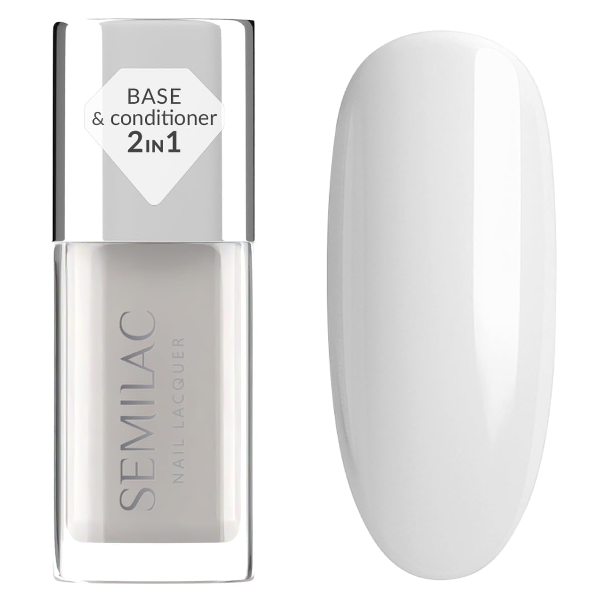 Smoothing base Semilac 9 ml – Smoothing base for classic, balancing, strengthening and self-leveling nail polish