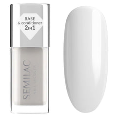 Smoothing base Semilac 9 ml – Smoothing base for classic, balancing, strengthening and self-leveling nail polish