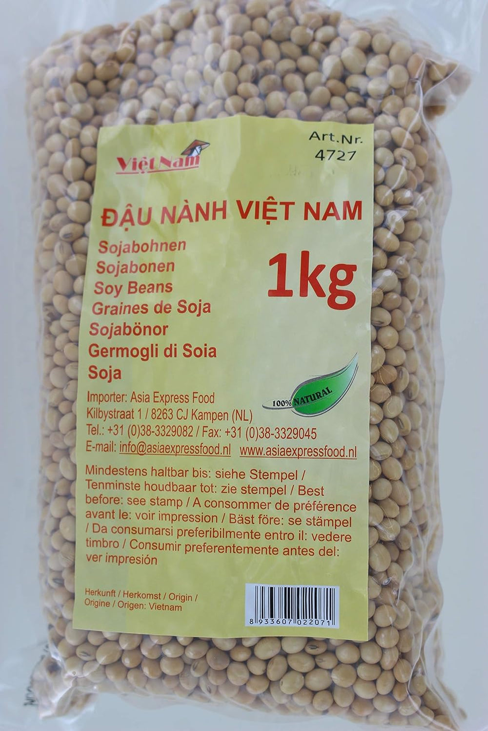 - Soya, (1 x 1 kg)