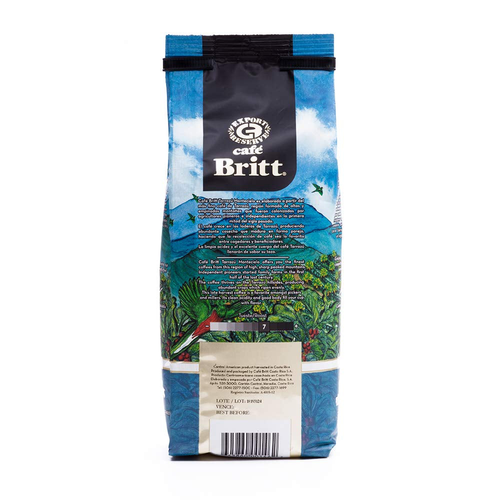Tarrazu Montecielo cafea cu boabe integrale, pachet 340g