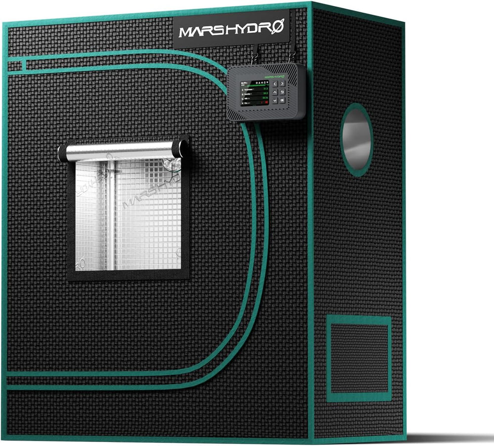 MARS HYDRO Grow Tent 60x60x140cm, Indoor Grow Tent, Reflective Mylar Grow Tents for Hydroponics, Removable Bottom Tray for Plant Growing Space