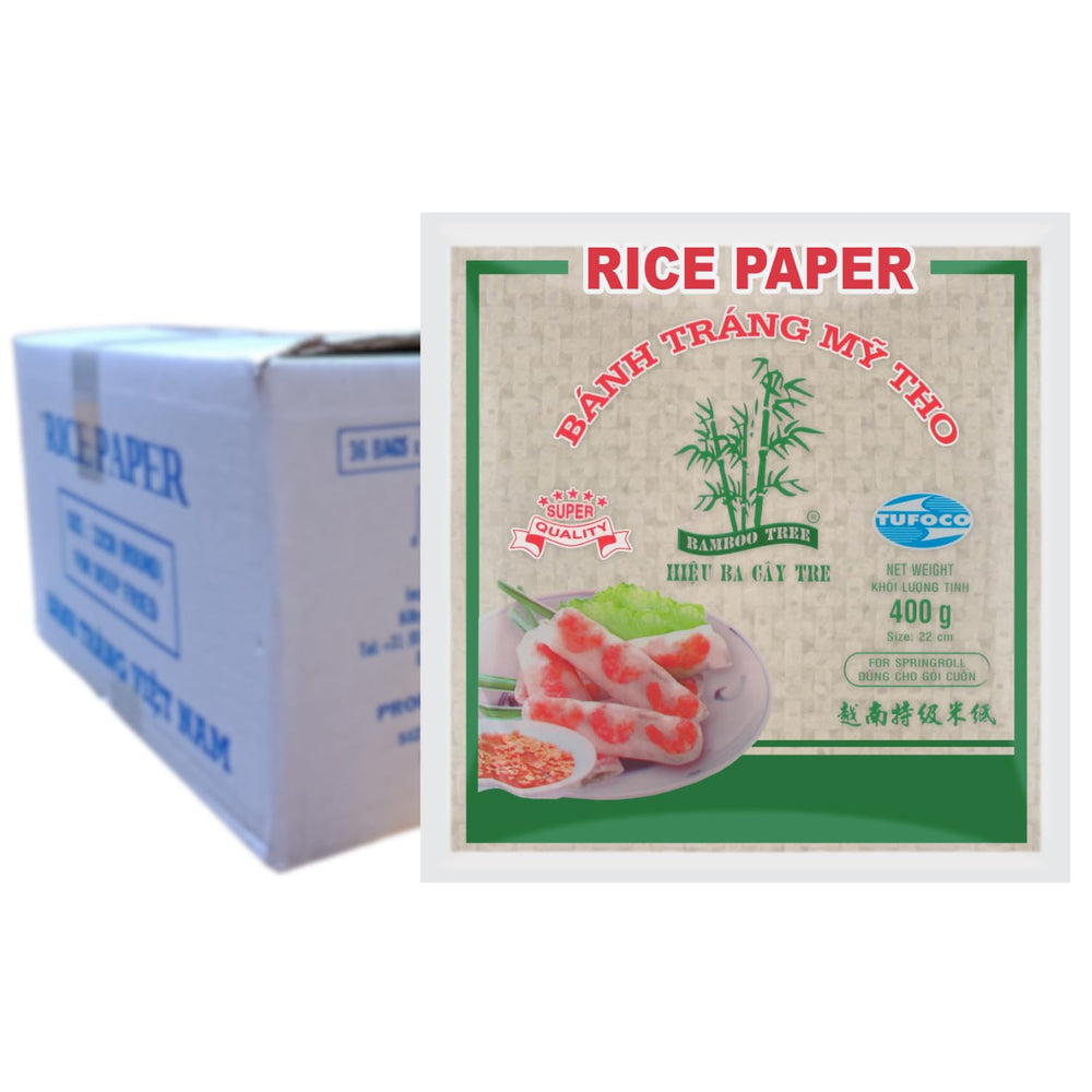 BAMBOO TREE - Rice paper 22 cm. (Summer rolls) - 1 x 400 g