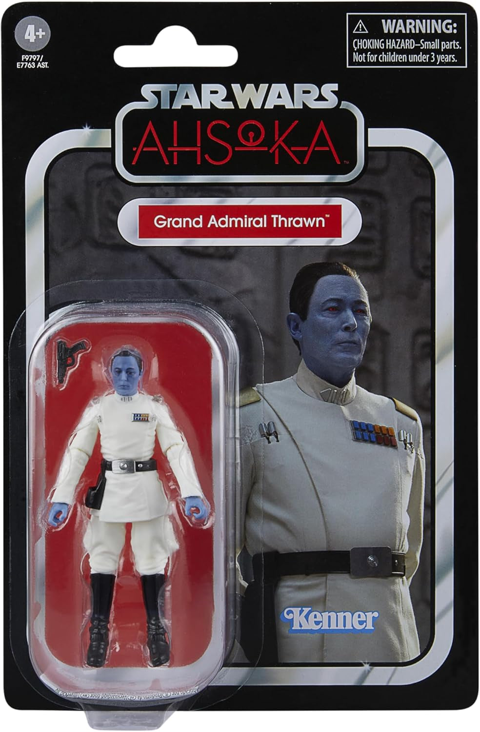 Star Wars Colecția Vintage Grand Admiral Thrawn, Star Wars: Ahsoka Figura de acțiune de colecționat (scară de 9,5 cm) Action figures Naty Shop