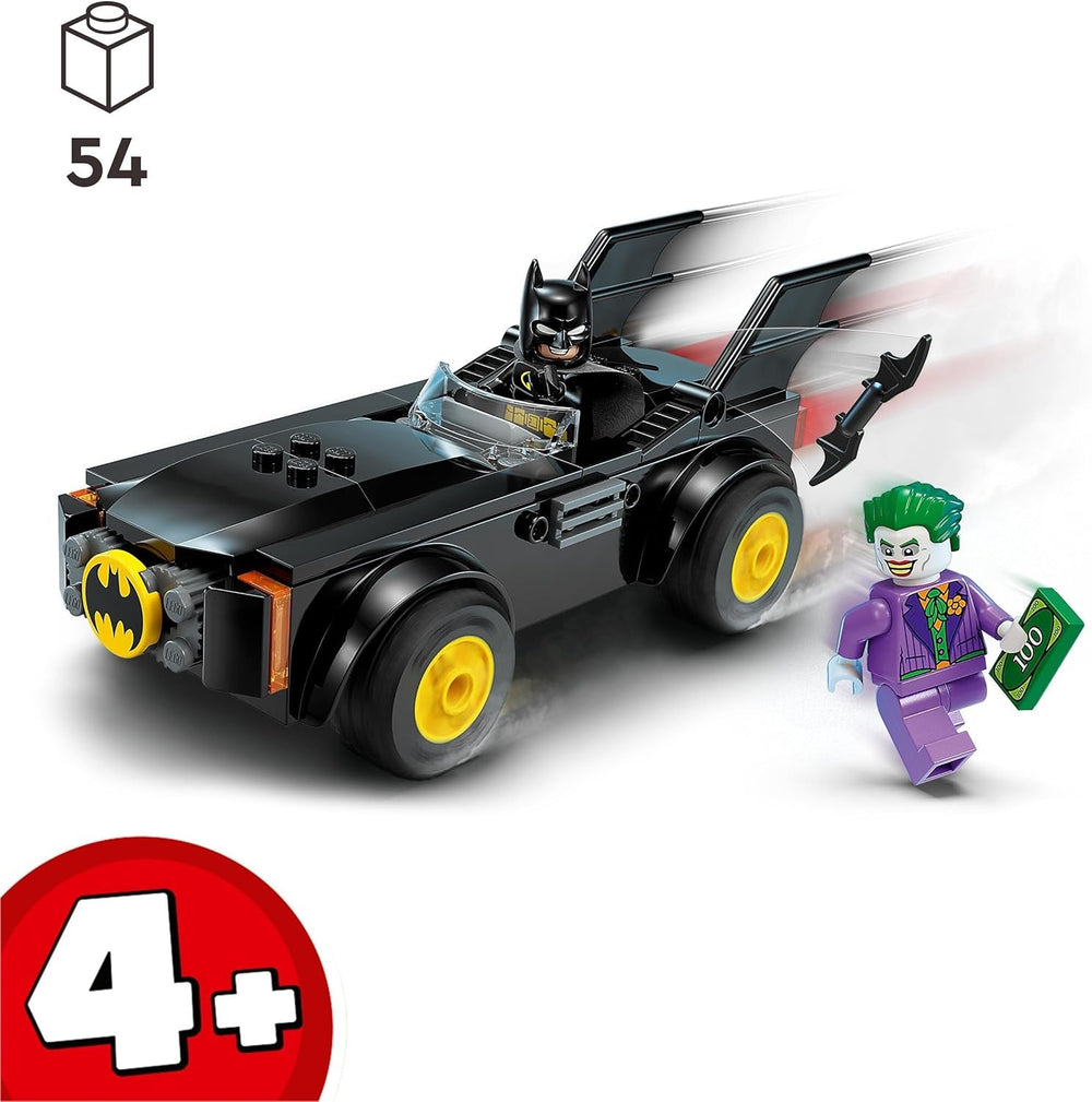 LEGO 76264 DC Chase in the Batmobile: Batman Vs. Joker toy car set, Superhero starter set with 2 minifigures, Toy for preschoolers, boys, girls aged 4+, Quick to assemble Building sets Besuche den LEGO-Store