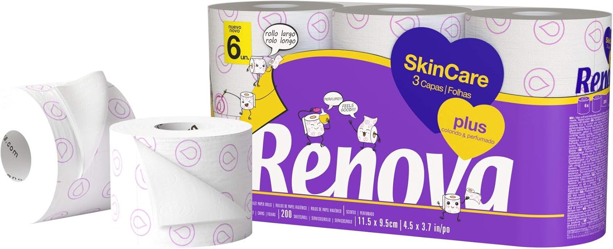 FORNOR RENOVA 67125 RENOVA HÂRTIE IGIENICĂ PARFUMATĂ SKINCARE
