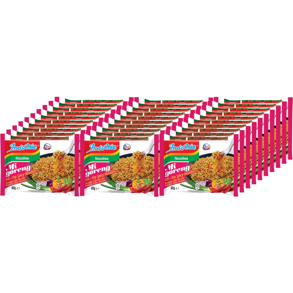 INDOMIE - Instant Mi Goreng Noodles - Multipack (40 x 80g)