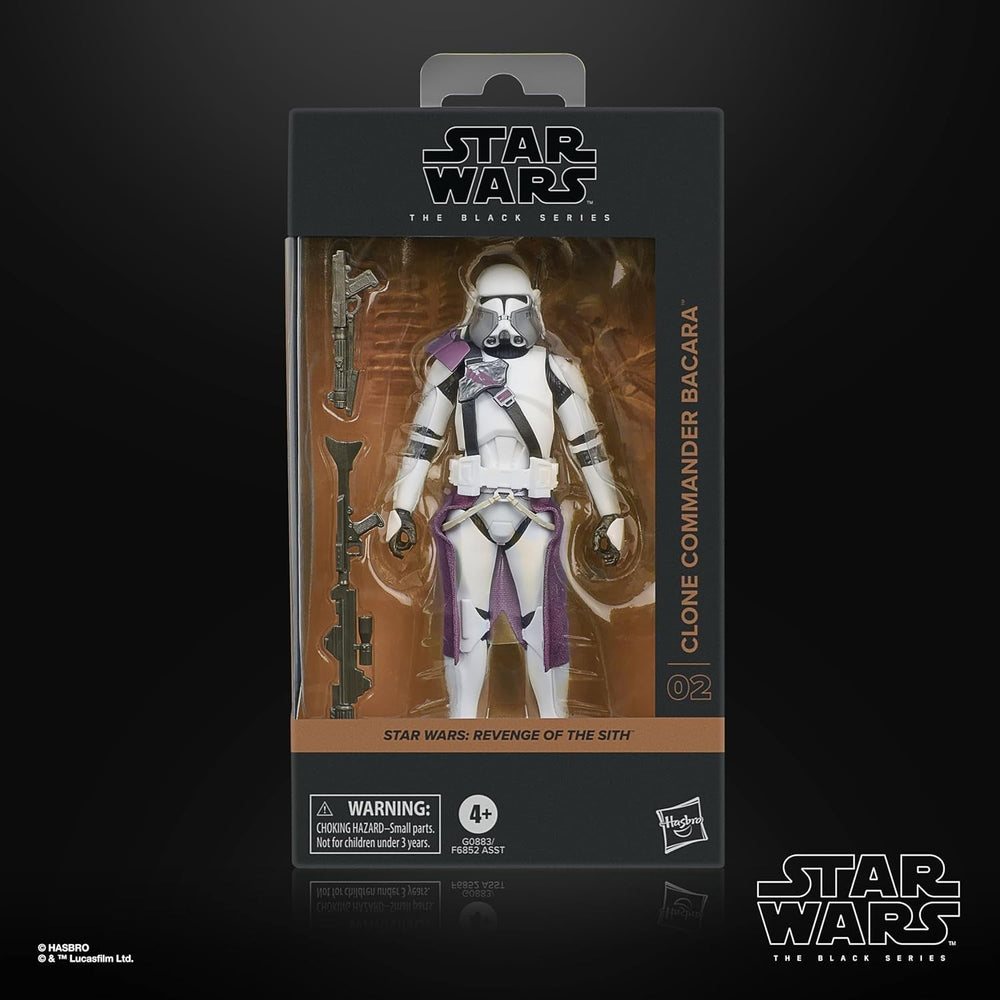 Star Wars Black Series Clone Commander Bacara, Star Wars: Ahsoka Premium Collectible Figure (15cm) Action Figures Naty Shop