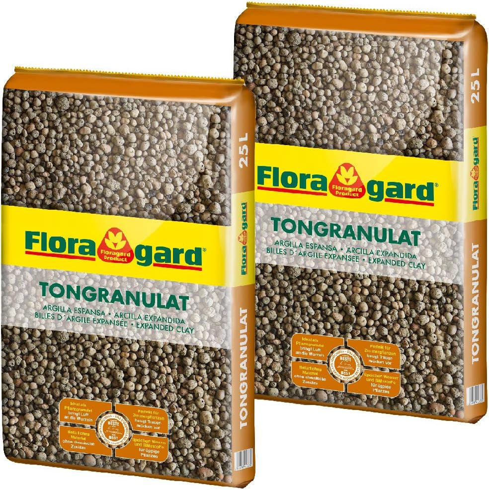 Floragard Perlite Perligran 200 L (2×100 L, 2–6 mm) – mineral soil improver & Drainagezusatz für Garten, Anzucht, Zimmerpflanzen & Hydrokultur – ensures loose structure & good ventilation