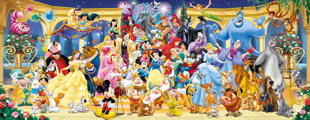 Ravensburger Puzzle 12000444 - Fotografie de grup Disney - 1000 piese Puzzle jigsaw Disney pentru adulți și copii de peste 14 ani Puzzle Naty Shop Desen animat