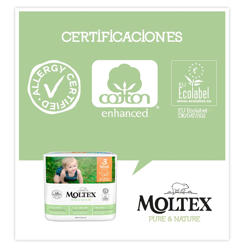 Diapers, size 3 (4-10 kg), 224 diapers (4 bags of 56 pieces)