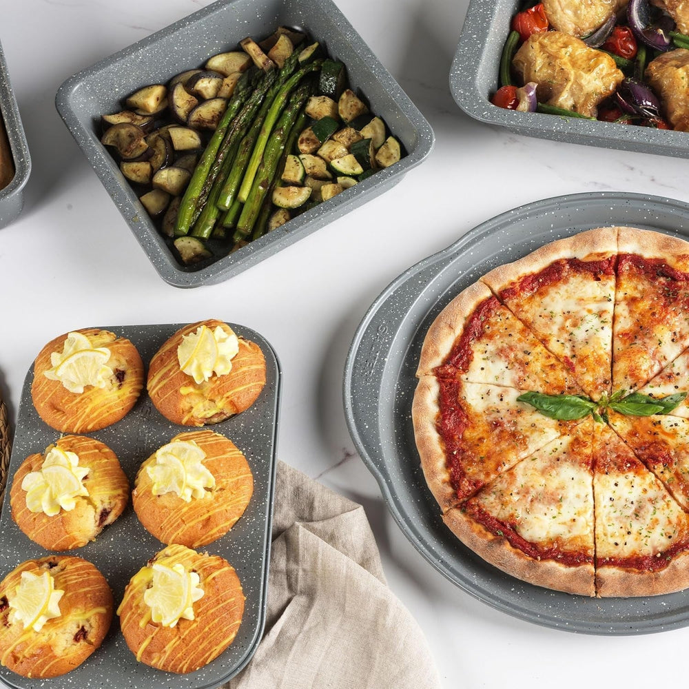 Salter, baking trays, various shapes and sizes, gray Molds and baking trays Naty Shop