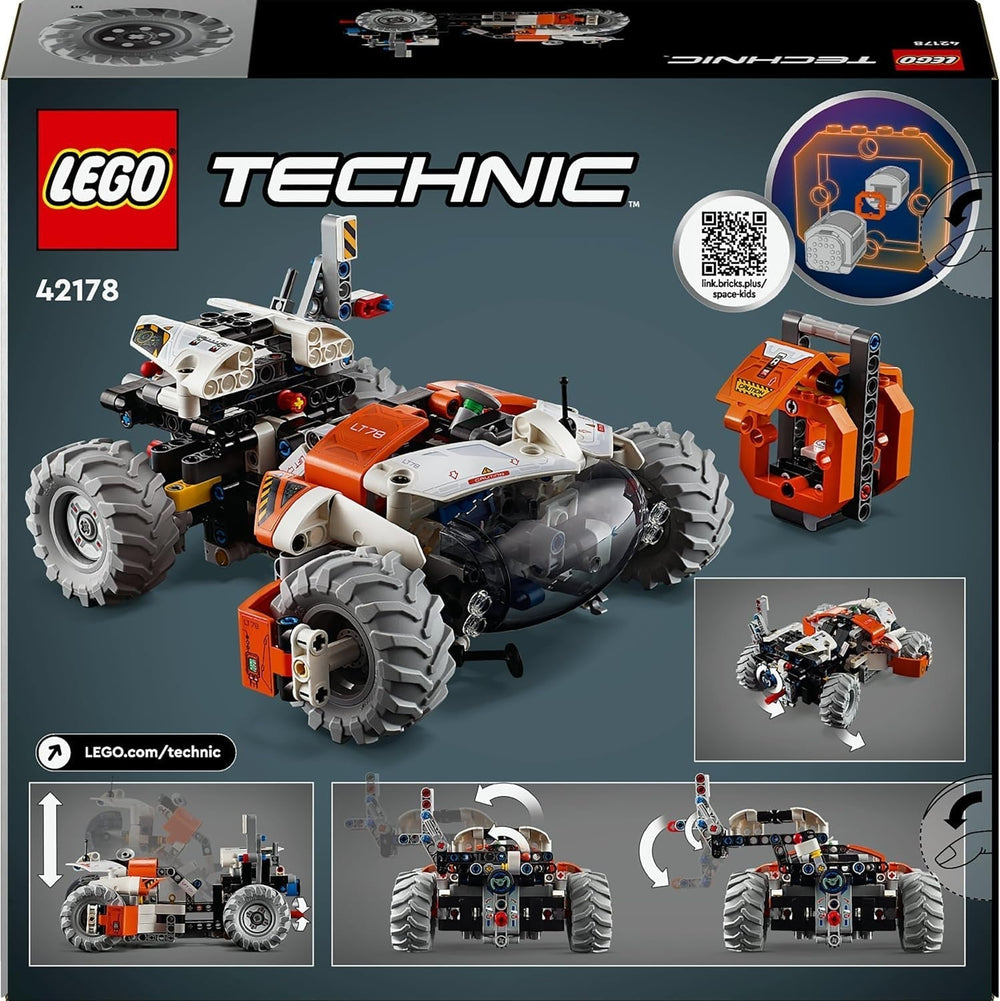 LEGO Technic LT78 Space Transport Vehicle, Space Building Set for Exploration Trips and Space Adventures, Imaginative Play Experience for Boys and Girls, Gift for Children Over 8 Years Old 42178 Building Sets Besuche den LEGO-Store
