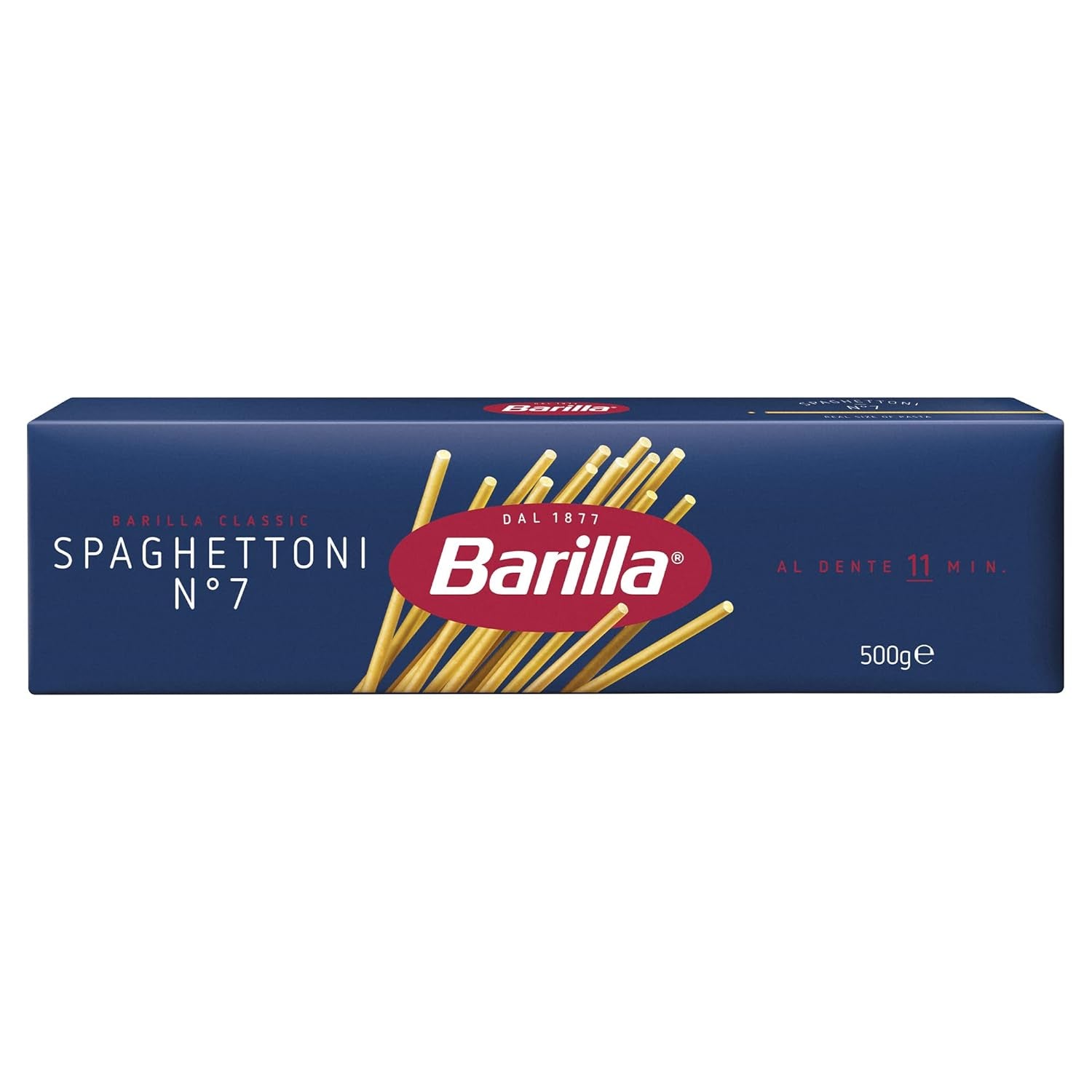 Barilla Classic Spaghetti No. 7 durum wheat pasta, always al dente (1 x 500 g)