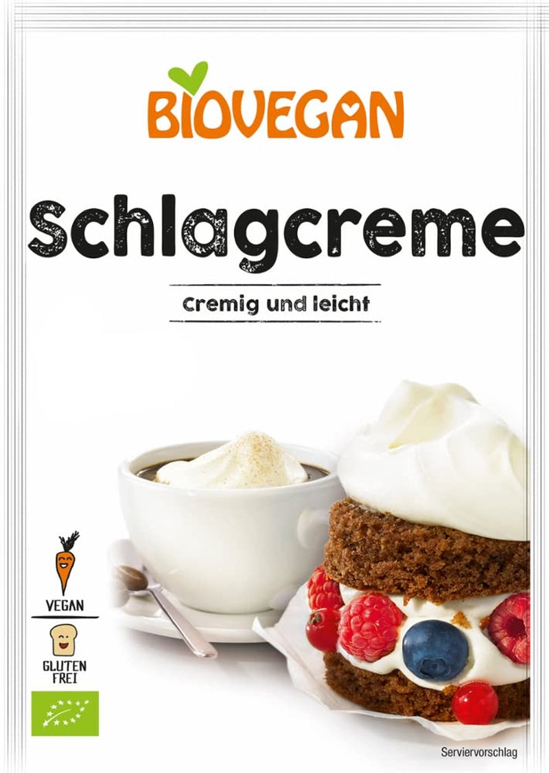Schlagcreme vegan gluten-free