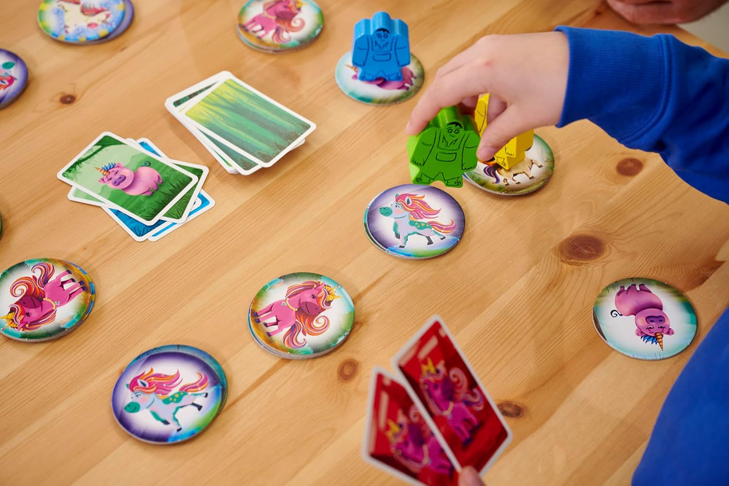 Zoch 601105184 - Little Horn of the Giant Forest (Game for children from 4 years) - fantastic unicorn game for children, for 2-4 players, approx. 20 minutes of play per round