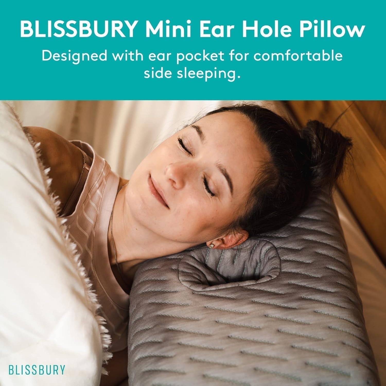 BLISSBURY mini pernă pentru urechi pentru persoanele cu dureri de urechi Perne standard Naty Shop
