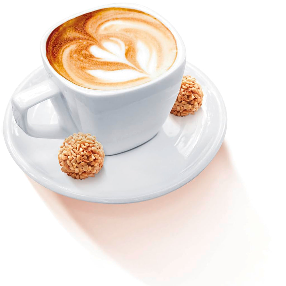 GiOTTO – a pastry specialty prepared according to an original Italian recipe – wafer shell, milk and hazelnut cream filling and hazelnut pieces glaze – 10 x 21.5g