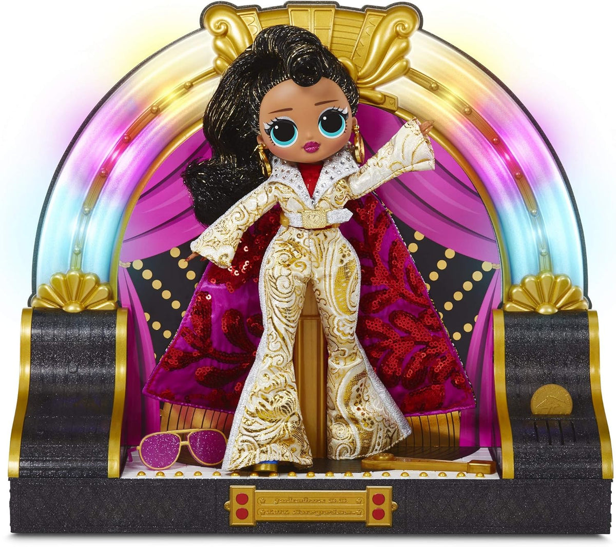 LOL Surprise OMG Remix - Jukebox BB cu muzică - Păpușă la modă și accesorii - Ediție de colecție 2020