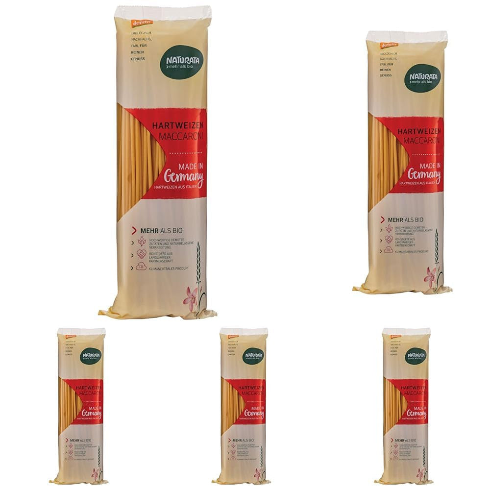 Macaroane lungi din grâu dur 500 g - Demeter -