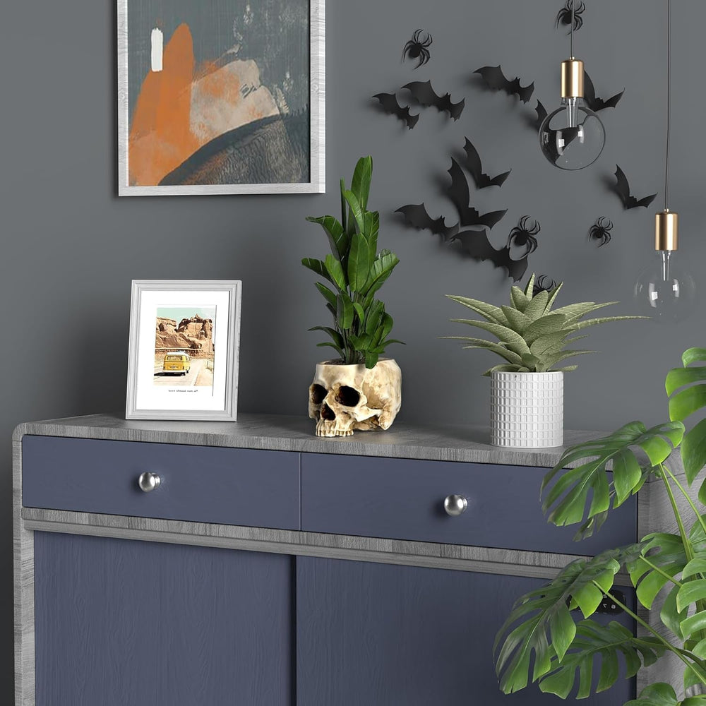 Ghiveci de flori READAEER în formă de craniu