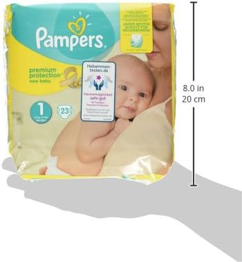 Pampers Premium Protection New Baby diapers, size 1 (newborn), 22 pieces