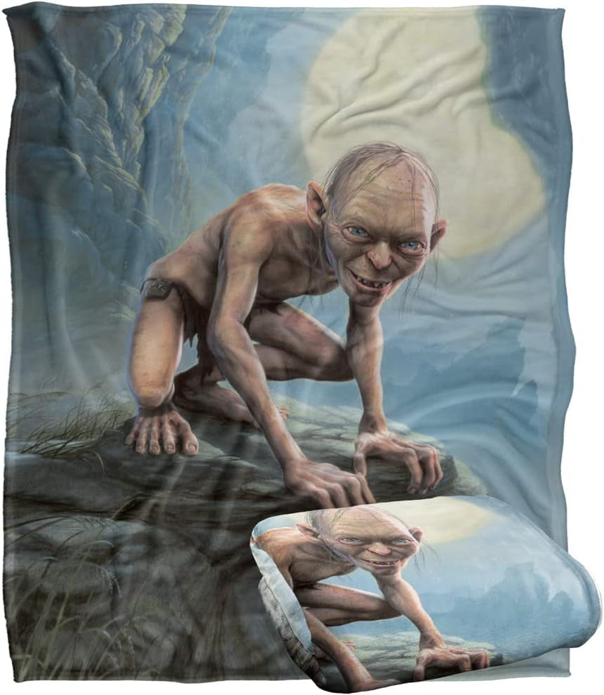 LORD of the RINGS Silk comfortable blanket, super soft, 152 X 127 Cm Beds and Blankets LOGOVISION Default title