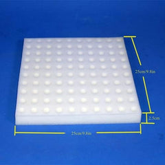 Hydroponic Sponge, 100 Pcs Hydroponic Sponges for Growing Seeds, Gardening Tool for Small Bud Plants or Seedlings