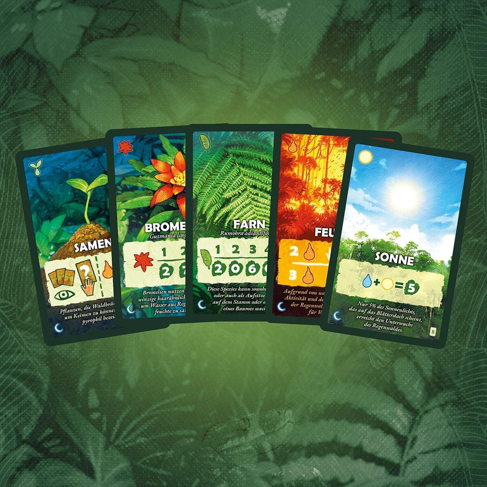 Kosmos 682194 Treetops, Under the Rainforest Canopy, Game for Two Players, Party Game, Board Game for ages 10 and up about the rainforest, trees, plants and animals