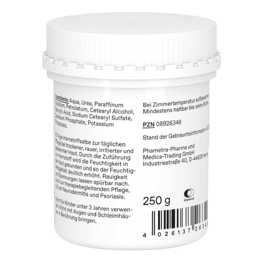 Phametra Urea Ointment with urea 10%, 250 g Cosmetics and Beauty Naty Shop