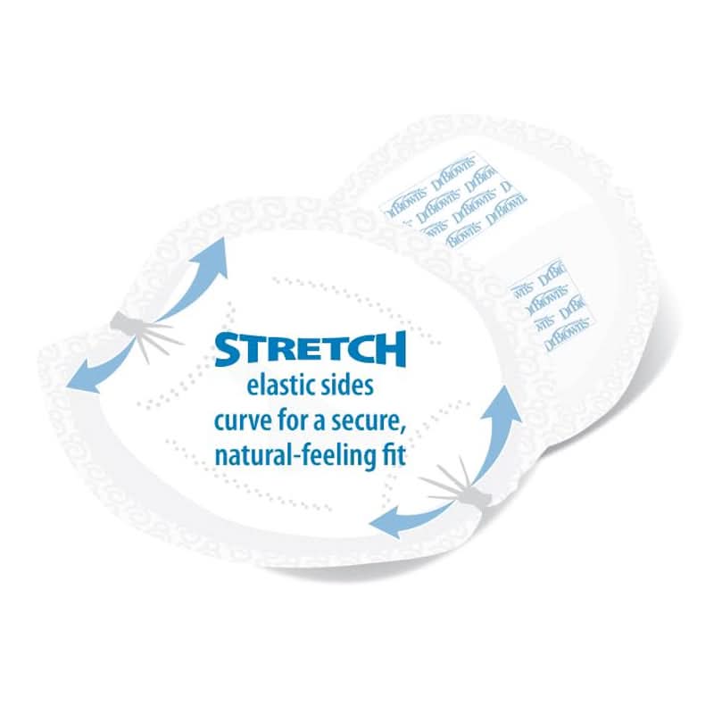 Disposable discs, absorbent, black, 60 pieces Food and Breastfeeding Accessories Bebe Naty Shop