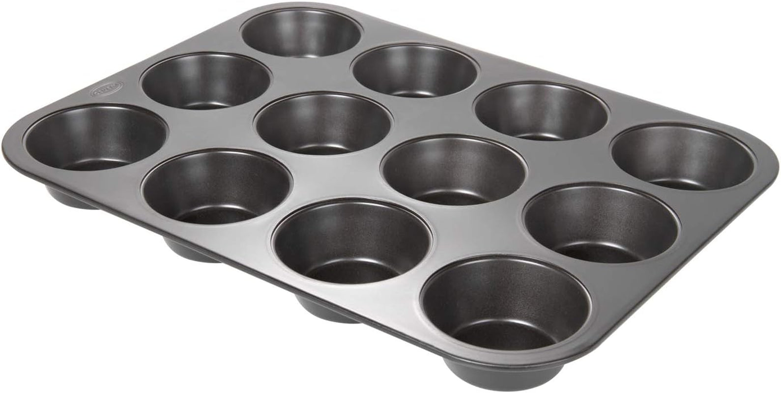 Wenco Muffinform 12Er Antihaft Backblech, Spülmaschinengeeignet, Karbonstahl – Muffinblech Für 12 Muffin – Hitzebeständig Bis 220°C, Schwarz Molds and baking trays Naty Shop Version 2020